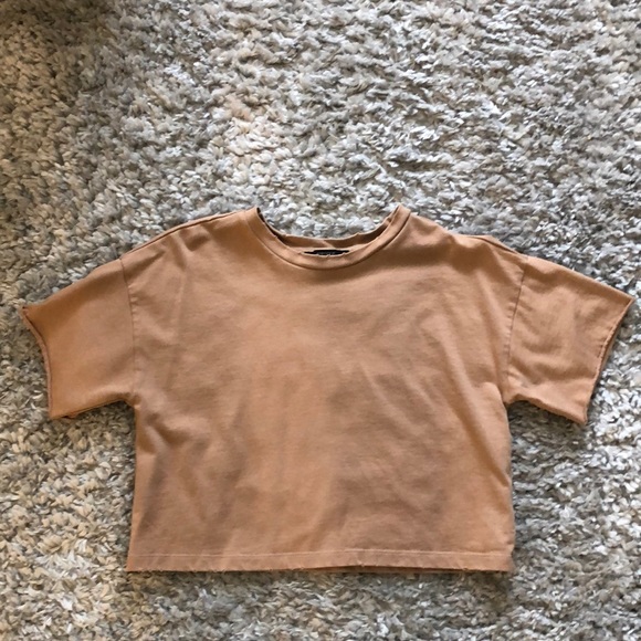 Forever 21 Tops - Tan Crop Top!